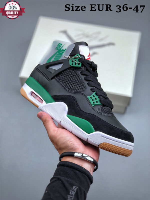 NK SB x Air Jordan 4 Retro SPBlackGreen